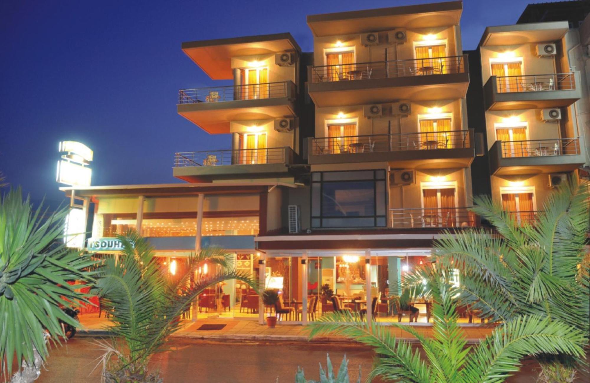Porto Del Sol Hotel Paralía Dış mekan fotoğraf